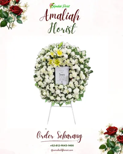 Krans Bunga Duka Cita di Siwalubanua Ii